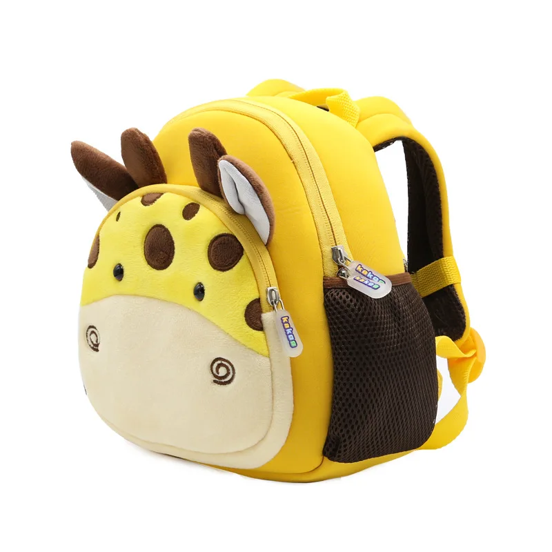 Модные 3D школьные рюкзаки для девочек с жирафом удобные детские школьные рюкзаки с животными для маленьких мальчиков детские сумки mochila escolar
