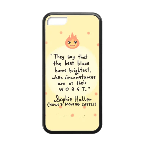 Молодежь ходячий м . н замок котировки чехол для iPhone 5c молодежи |