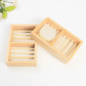 

Natural Wood Soap Dish Bathroom Soap Tray Handmade Wooden Soap Box