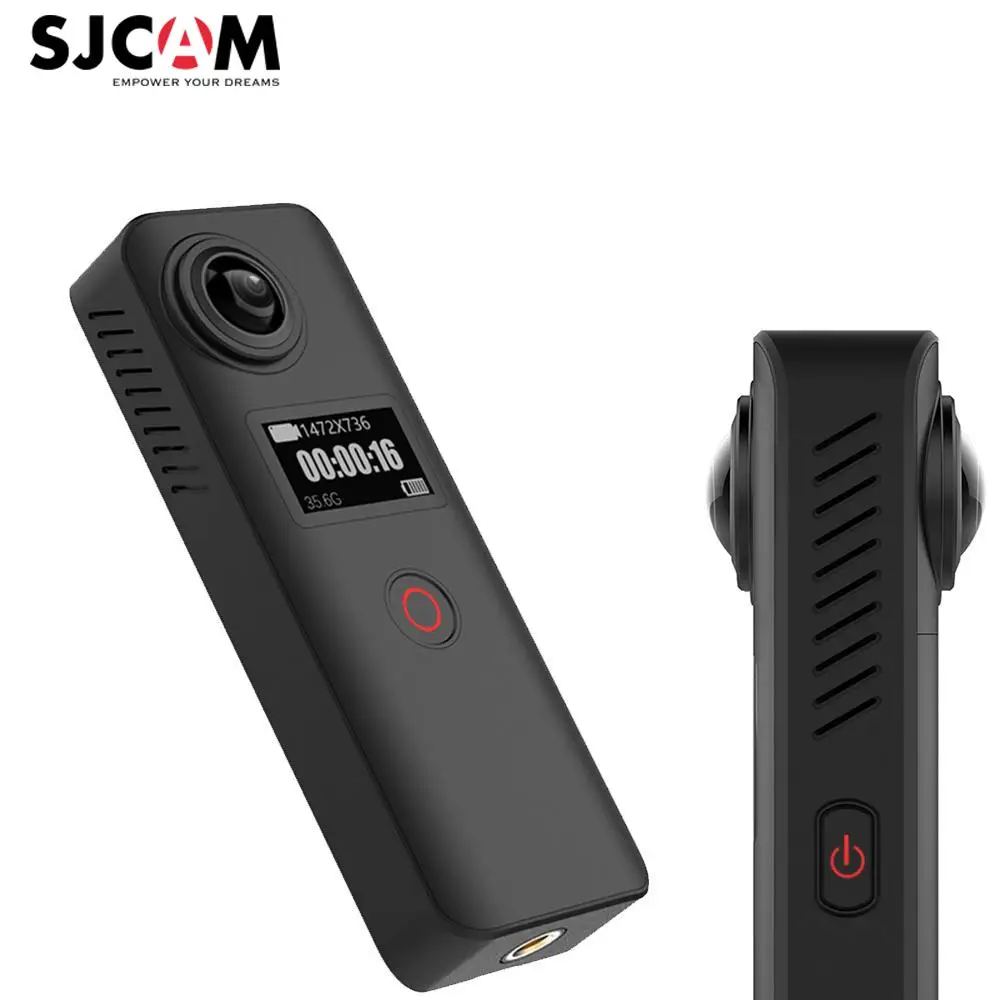 

Original SJCAM SJ360+(Plus) Wifi 1080P 30fps HD Dual Lens Fish Eyes 360 Degree Portable Handheld Mini Panoramic VR Camera