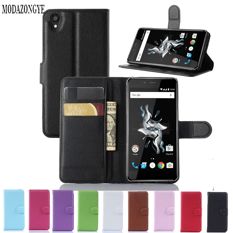 Luxury Wallet PU Leather Case Cover For Oneplus X Case Cover Cell Phone Back Cover For OnePlus X