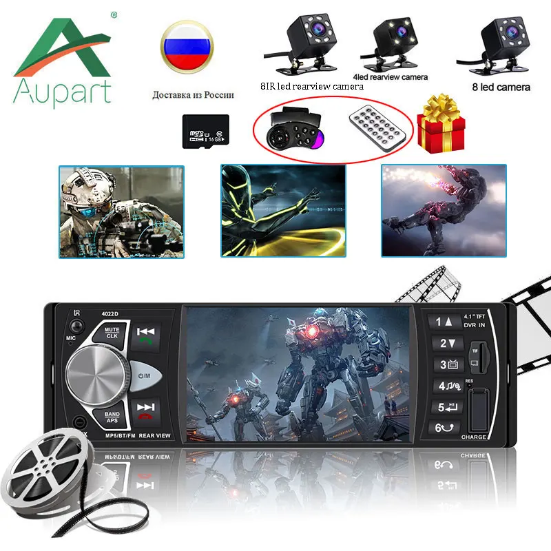 2 din автомагнитола " HD сенсорный экран плеер mirrorlink Android 9 Iphone MP5/SD/FM/MP4/USB/AUX/Bluetooth Авто Аудио для камеры