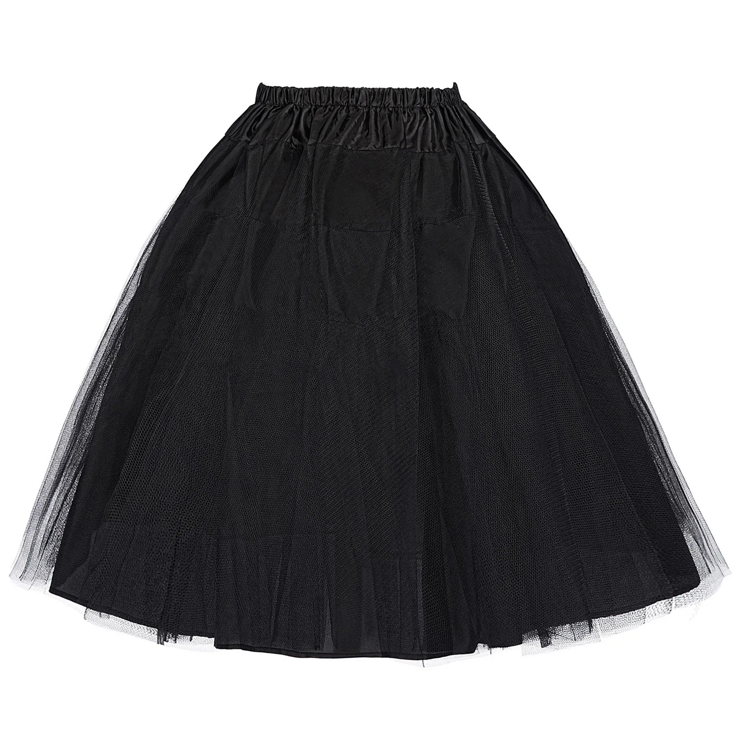 Корейский стиль каваи сетчатая юбка женская двухслойная кринолиновая Нижняя юбка для Ретро стиль вечерние тюлевые юбки для пикника мини