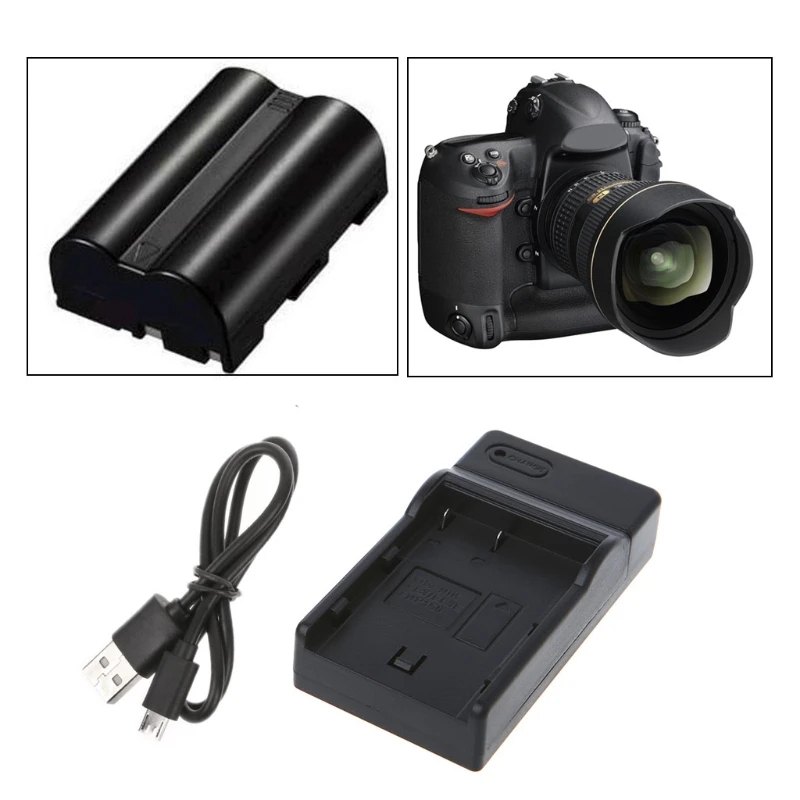 Battery Charger For Nikon EN EL3E EN EL3 D100/100SLR/D50/D70/D70S/D200