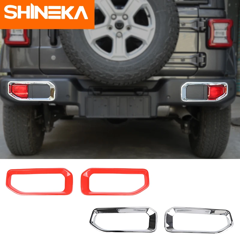 SHINEKA колпачки фар для Jeep Wrangler JL 2018 + ABS автомобильные аксессуары украшения |