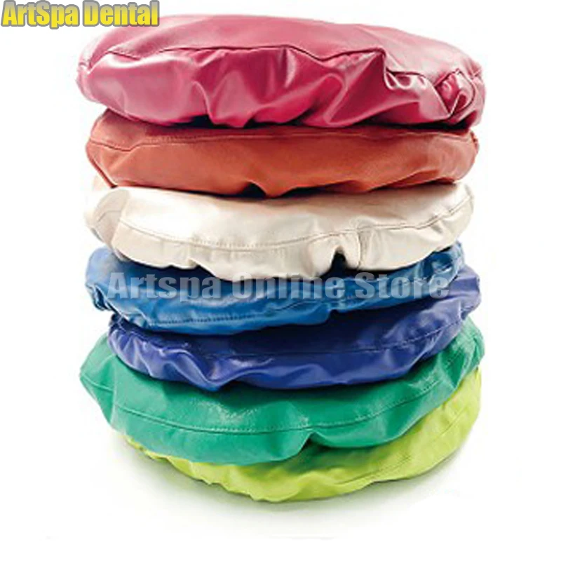4pcs PU Leather Unit Dental Chair Seat Cover Chair Cover Elastic