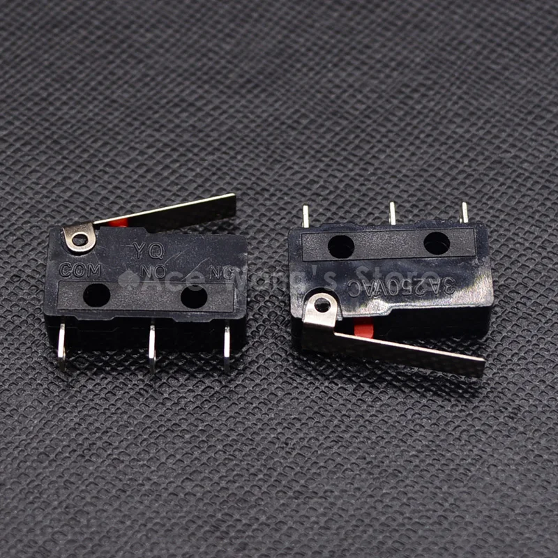 

10PCS Limit Switch, 3 Pin N/O N/C High quality All New 3A 250VAC Micro Switch Factory direct sale