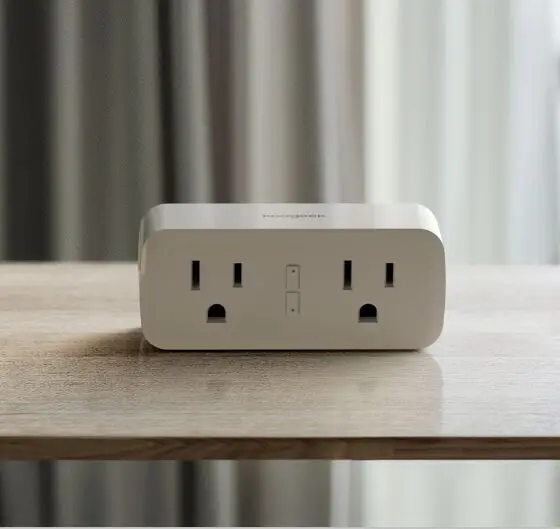 Koogeek поддержкой Wi-Fi 2 в 1 Smart Plug Совместимость best USB Порты и разъёмы стены Зарядное устройство адаптер AC120V нам Стандартный для Alexa