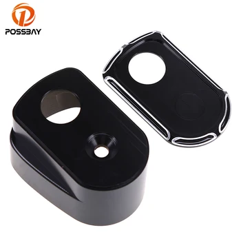 

POSSBAY Motorcycle Ignition Switch Cover Motocross Bike for Harley Touring FLHX/FLHT/FLTR/FLHTCUTG 2014-2017