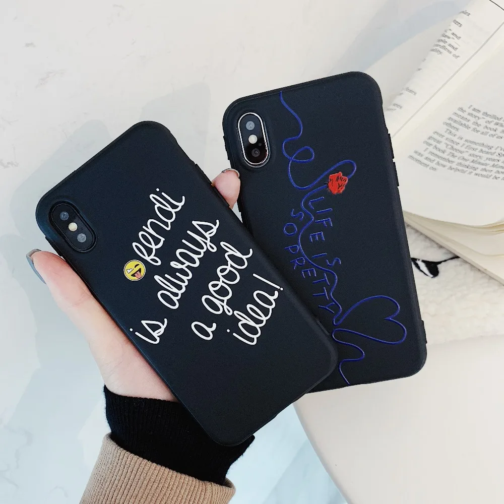 Oryksz Симпатичные тапочки с узором в виде сердца цветочный чехол для iPhone X XR XS макс 7