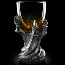 RUIDA 3D Игра престолов кружка для творчества череп Дракон коготь чашка Дракон стеклянная рюмка пивная стеклянная чашка 3 цвета GL01