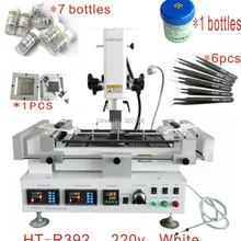 Горячий воздух и инфракрасного подогрева паяльная станция Value Pack для Xbox360/PS3 Honton HT-R392 с подвижным держателем печатных плат