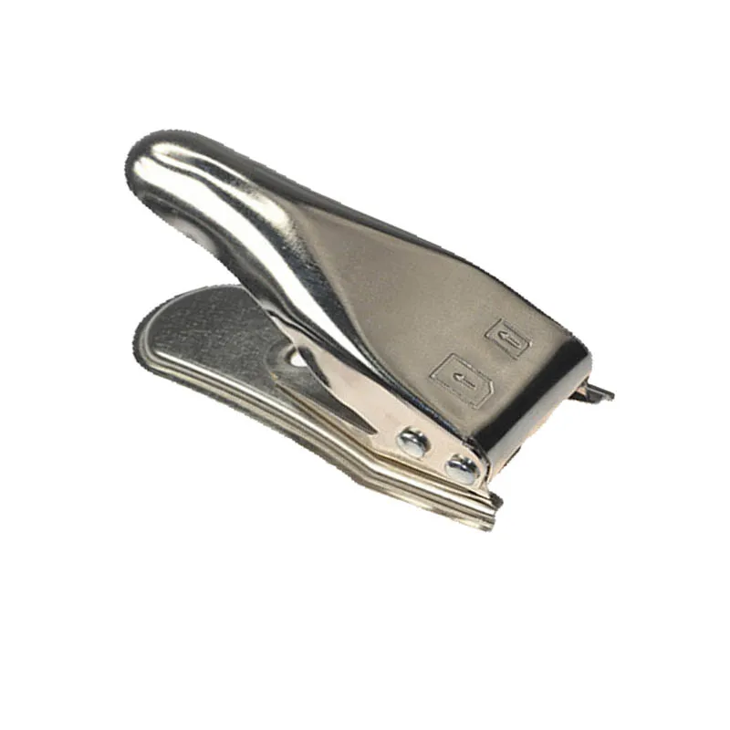 

Universal Silver Double Dual 2 in 1 Nano Micro SIM Card Cutter Cutting Fit For iPhone 4 4s 5 6 For Nokia For Samsung Cell Phone