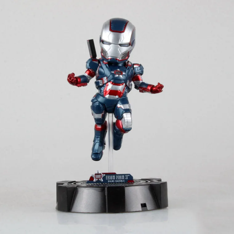 Marvel Iron Man Iron Patriot PVC Action Figure Collection Model Toy