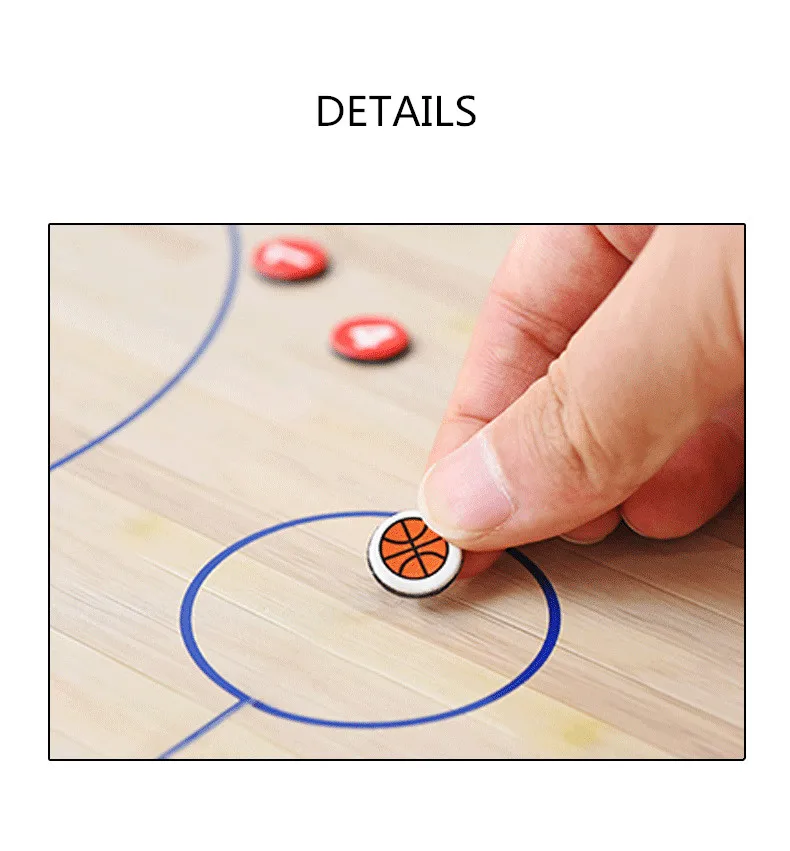 Баскетбольная доска тренера Цвет 2,5 раза складные туристические доска для обучения с магнитная ручка высокого качества кожи переносная доска
