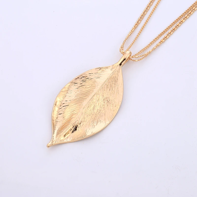 Leave Necklace (3)