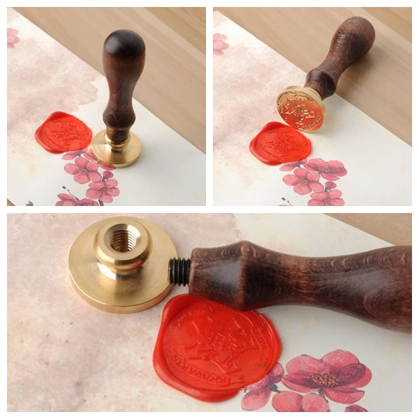 

Harri Potter Wooden Fire Seal Action Figure Potter Magic World Cosplay Stamp Toys Red Seal Birthday Gift Toys