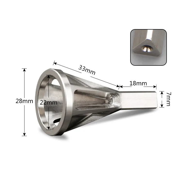 

Newest Deburring External Chamfer Tool Stainless Steel Remove Burr Tools for Metal Drilling Tool 1pc