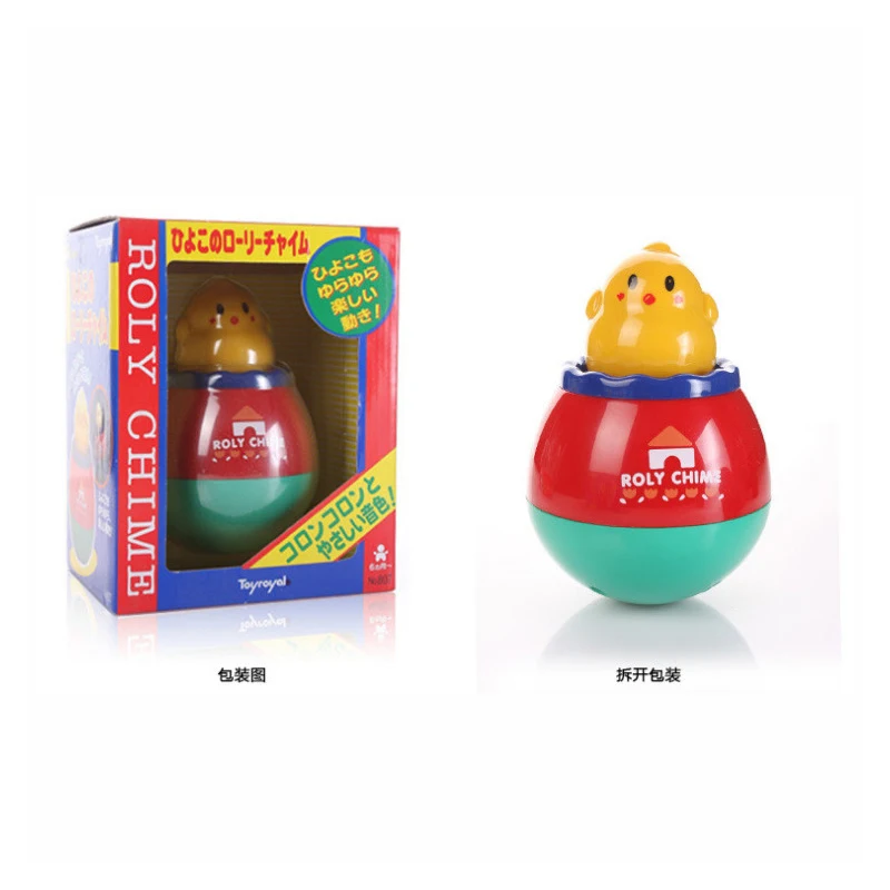 

New Arrival Japanese Quality Branded Baby Rattles Tumbler Doll Toy can Produce Clear and Melodious Sounds Intesting roly-poly