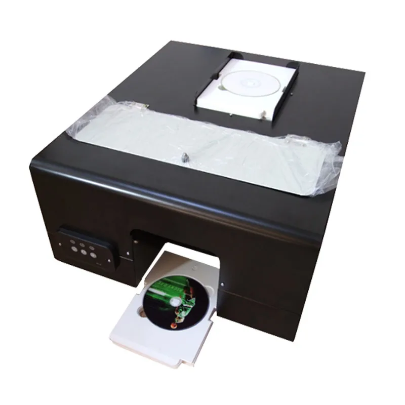 

New Digital CD Printer DVD Disc Printing Machine automatic PVC Card Printers for Epson R330 with 60pcs CD/PVC Tray