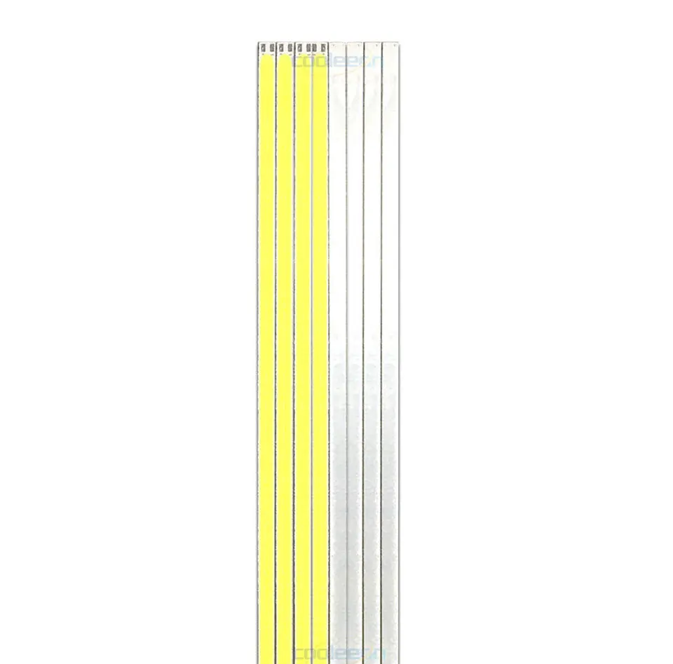 10pcs 400x6MM COB LED Light Strip Warm Cold White Dimmable LED Lamp 12V 15W 40CM 15.7in Bar Lights 400MM Car Bulb Lighting (5)