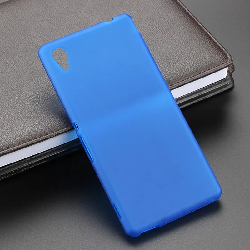 Разноцветный гелевый ТПУ тонкий мягкий анти скользящий чехол-накладка для sony Xperia M4 Aqua E2303 E2333 E2353 силиконовый чехол - Цвет: Dark Blue