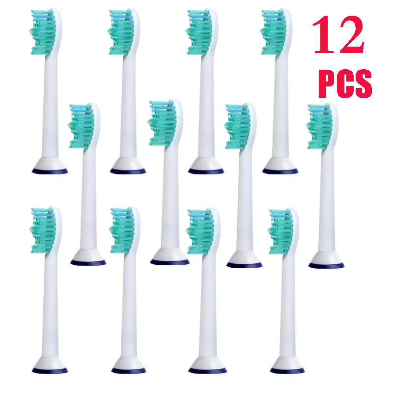 12PCS HX6014 P HX 6014 Generic Electric Replacement Toothbrush Heads