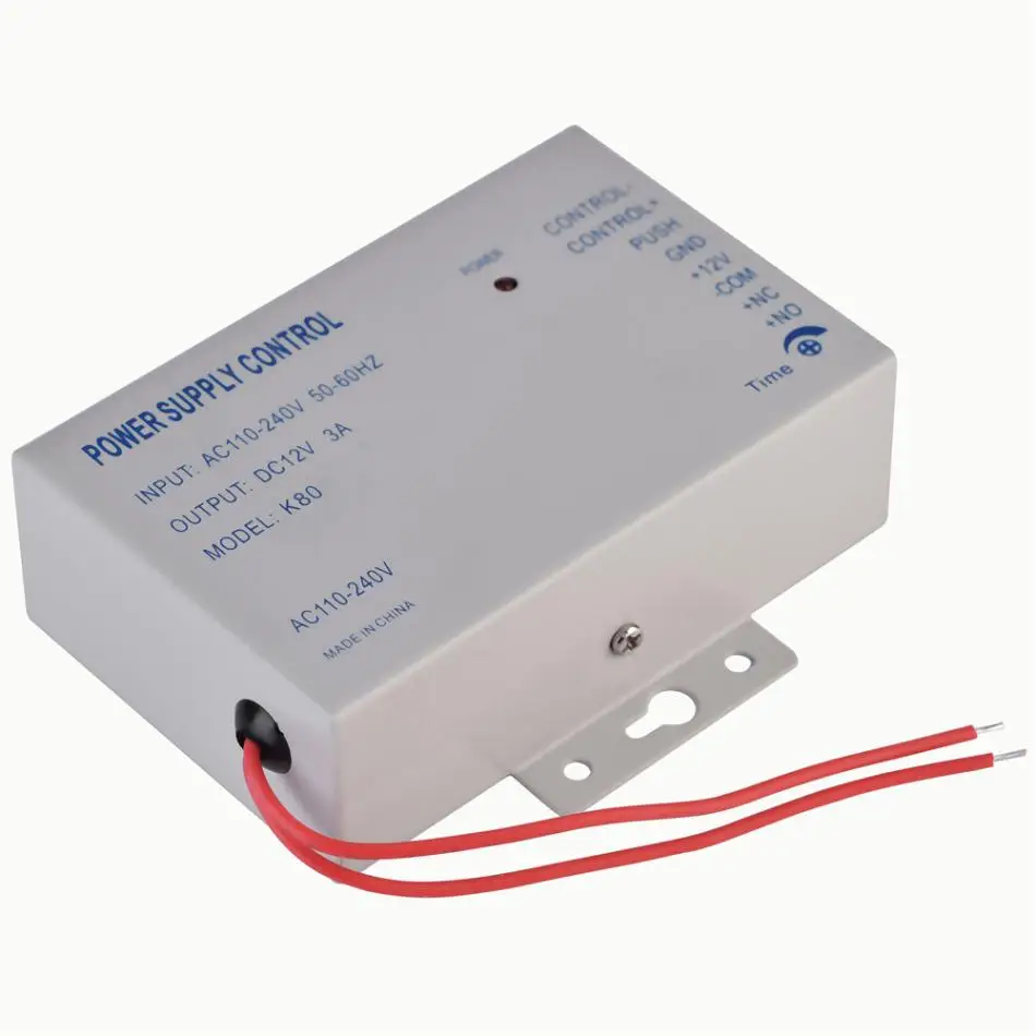 Входной AC110V 240V Выход DC 12V 3A 30W блок питания контроллер для система контроля