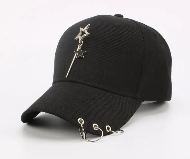 OZyc для мужчин и женщин кольцо для шляпы хип хоп изогнутая бейсболка с ремешком Snapback Кепка высокого качества унисекс регулируемые черные белые розовые шляпы