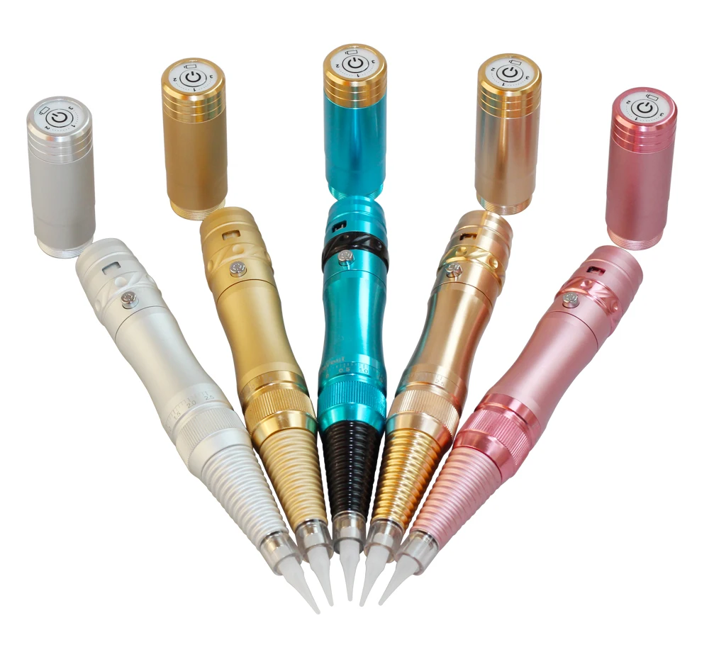 

Wireless Permanent Makeup Eyebrow Machine Pen Import Motor Rotary Tattoo Gun With Battery