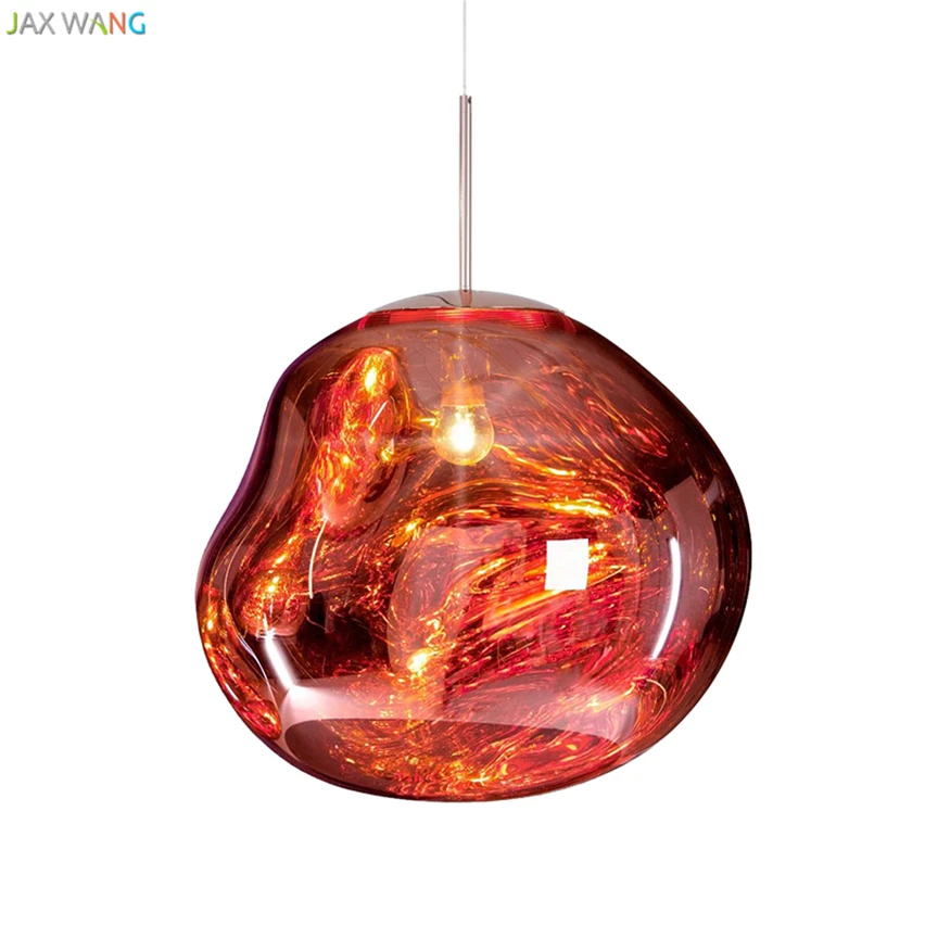 Post modern Tom DIXON Melt Pendant Lights Glass Lava Irregular Hang