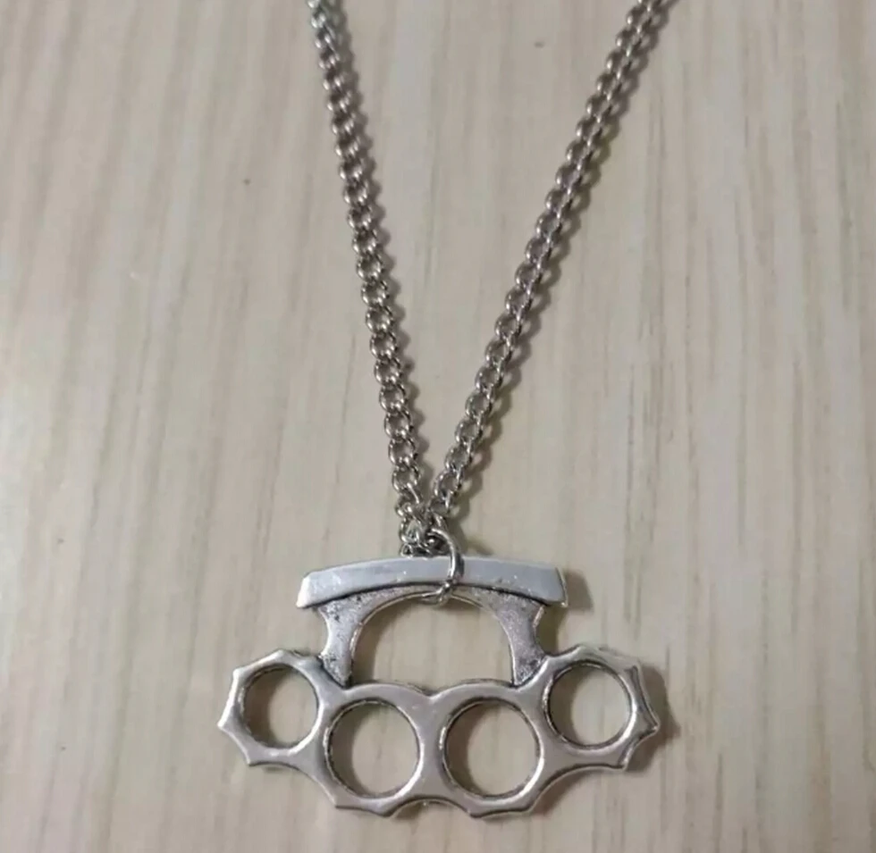 Knuckle Duster Necklace