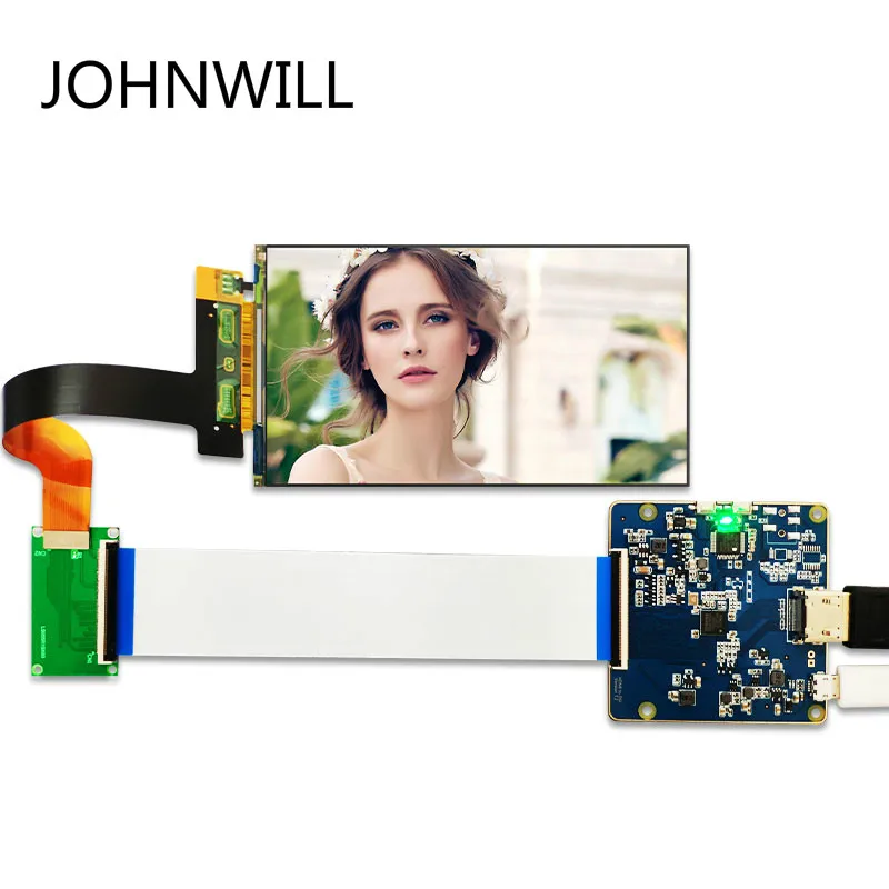 

LS055R1SX03 2560x1440 5.5 inch 2K LCD display with HDMI to MIPI controller board for WANHAO D7 3d Printer Projector