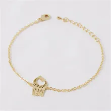 Минималистский ювелирные изделия Жираф Браслеты для Для женщин Простые милые животные браслет подарки