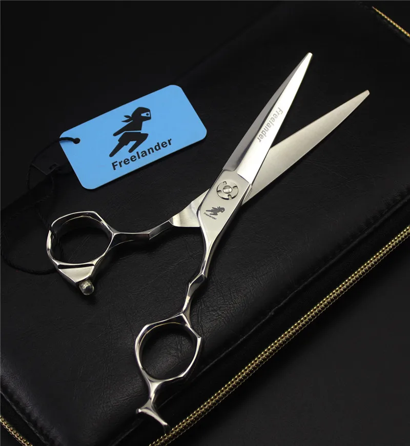 

6 inch Hair Cutting Professional Hairdressing Scissor Shear Titanium Salon Hair Scissor Stainless Steel Stylist Baber Tools