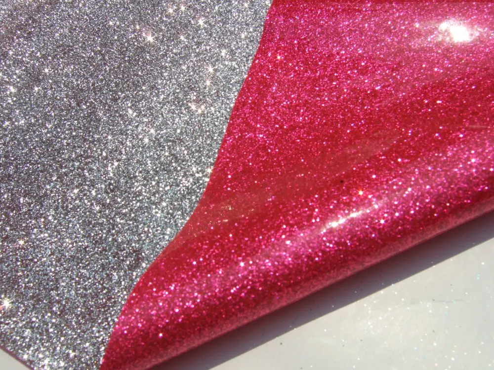

glitter vinyl leather for bag