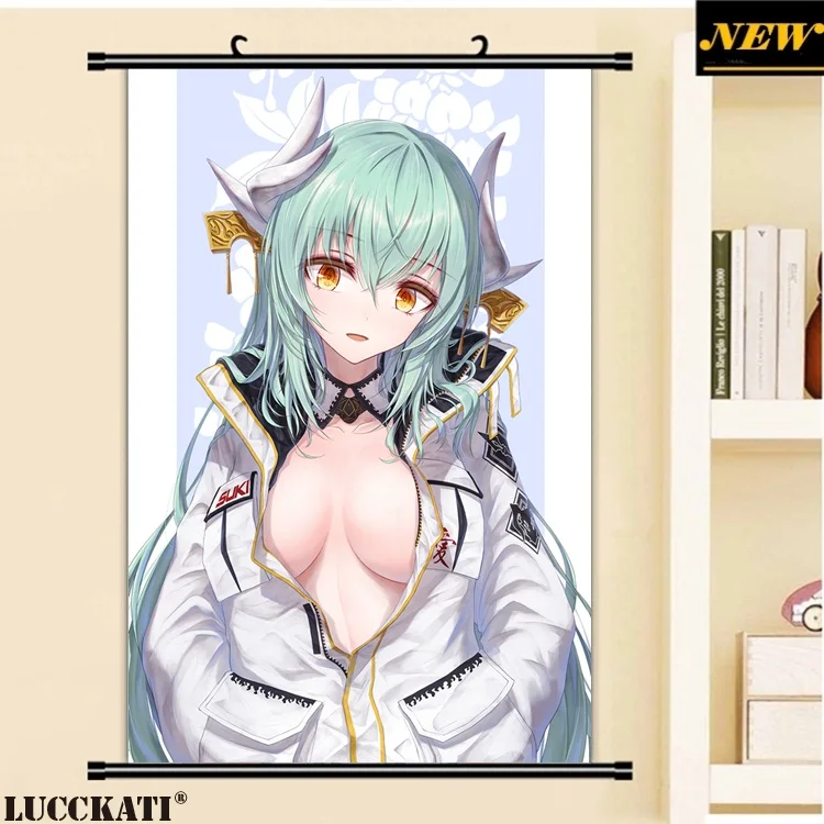 18yande.re 519610 bae.c fate_grand_order horns kiyohime_(fate_grand_order) no_bra open_shirt_