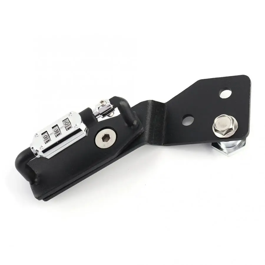 Helmet Lock Hook Motorcycle Password Helmet Lock Aluminium alloy for Kawasaki Z800/ZR800 2013