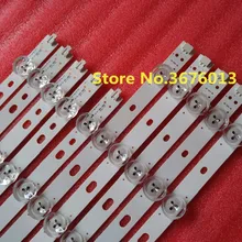 Светодиодный барный светильник s для LG 42 дюймов ТВ LG 42LN5100-CP светодиодный барный светильник LG INN0TEK 4" NDE REV 0,3 B/A(5 шт. 6 бусин лампы+ 5 шт. 6 бусин лампы