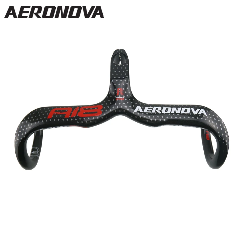 3K Glossy Full Carbon Bike Computer Holder Road Racing Black Bicycle Handlebars