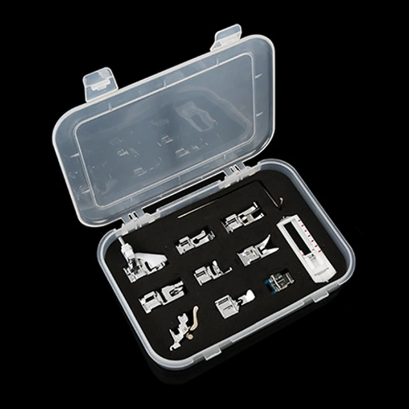 

11pcs Household Sewing Machine Accessories Presser Foot Setting Multi-function Sewing Machine Brother Singer Accessories