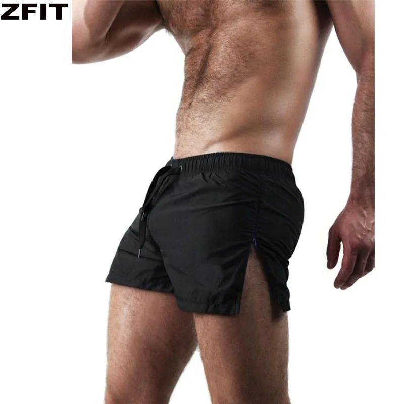 ZFIT тренировочные шорты для бега мужские мягкие дышащие спортивные на молнии