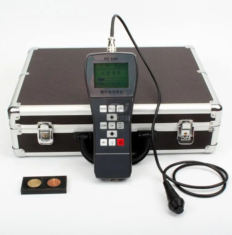 [PZ 60A] Digital Portable Eddy Current Conductivity Conductivity Meter