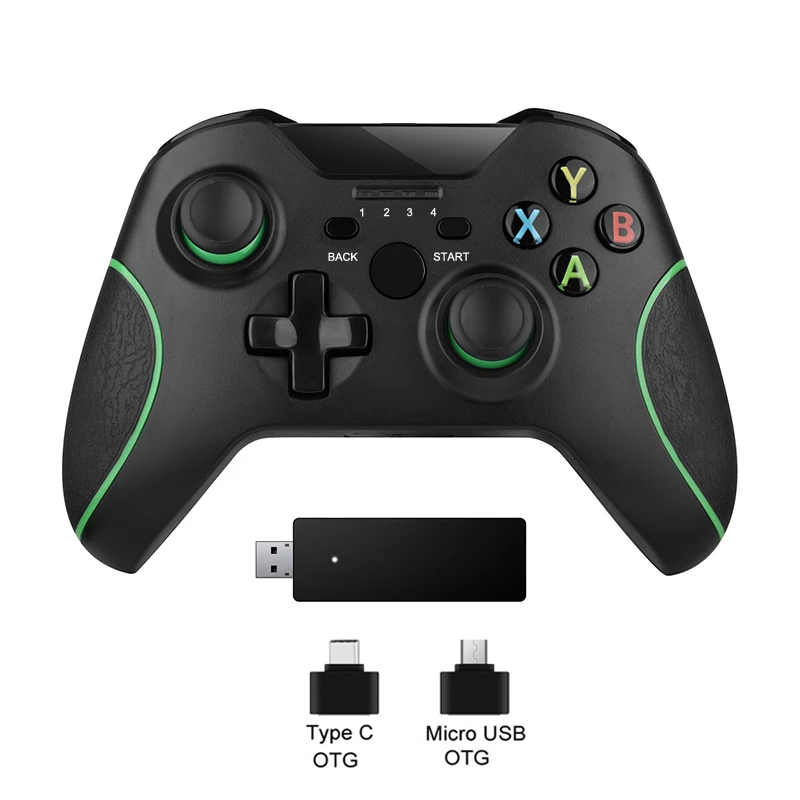 2 4 グラムワイヤレスコントローラージョイスティック Xbox One コンソール Pc Android 携帯用ゲームパッド Gamepads Aliexpress