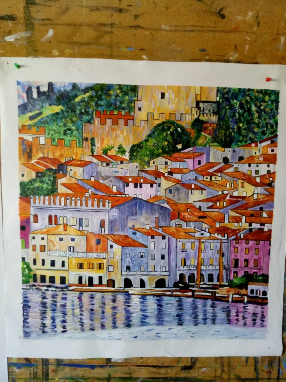 Malcesine on Lake Garda,1913
