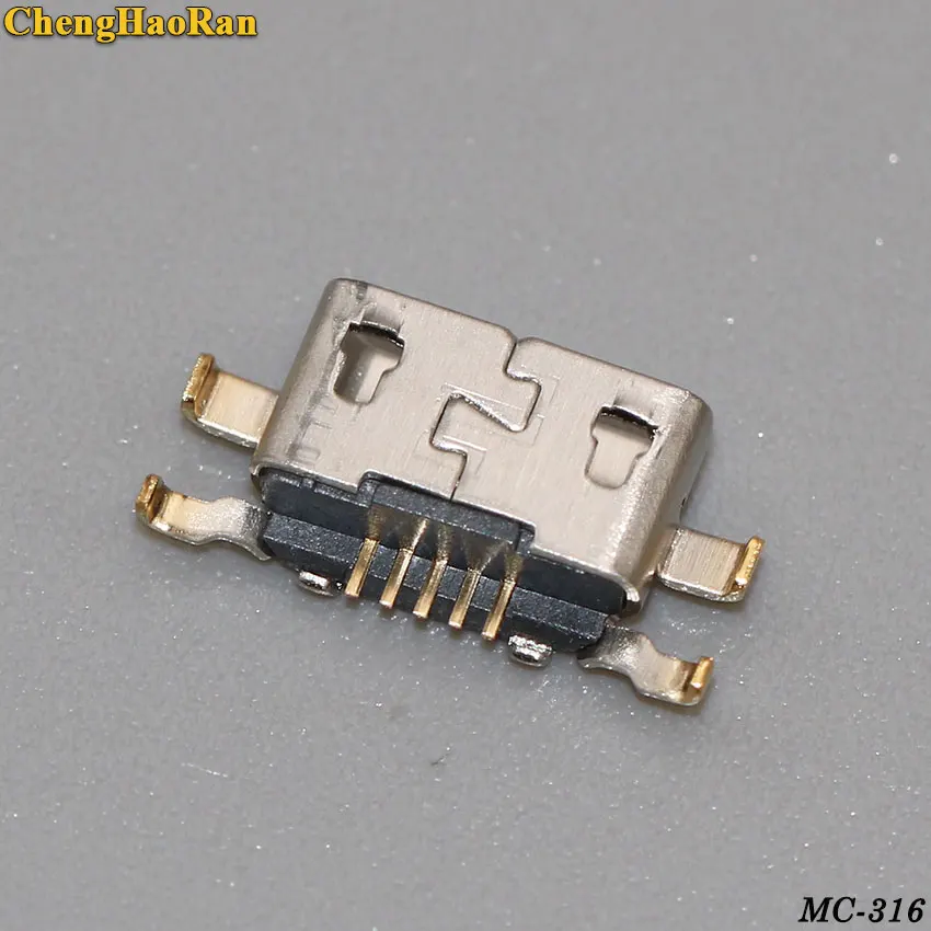

ChengHaoRan Micro USB jack For Gionee W900 T1 GN151 GN128 V188S Charging port Mini USB connector socket power plug dock