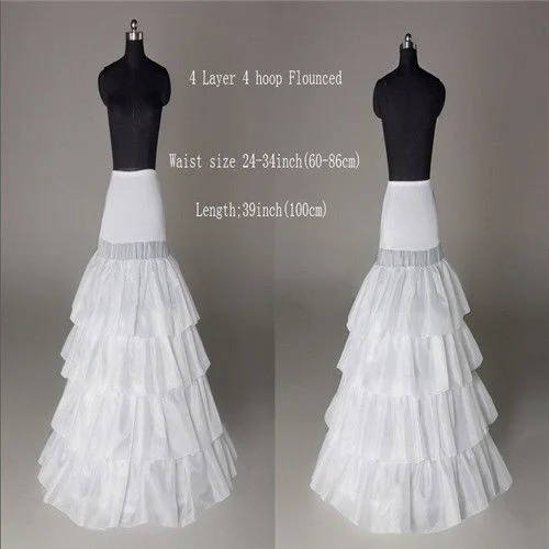9 стилей белый а-силуэт/обруч/Hoopless/короткий кринолин нижняя юбка/Нижняя юбка Свадьба