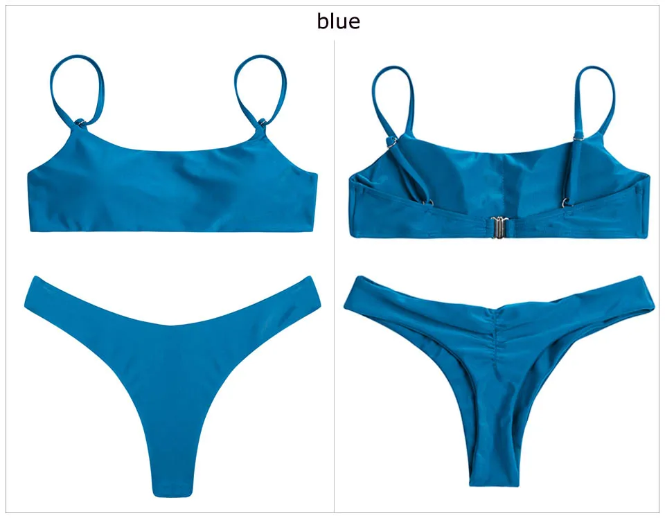 023 blue bikini