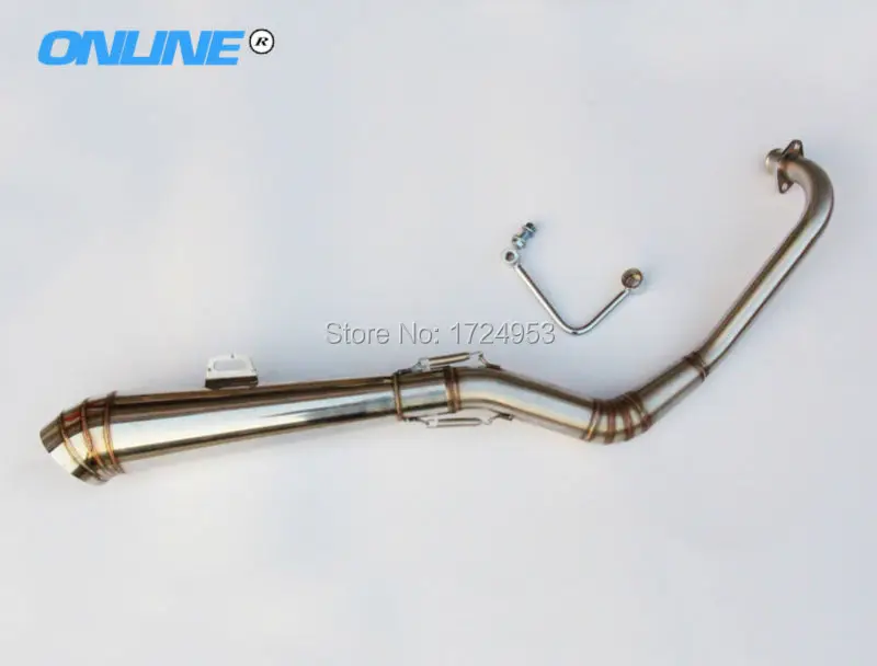 High Performance Racing Muffler Exhaust Pipe mini Monkey bike exhausts