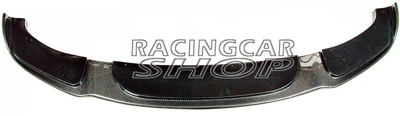 HAM style REAL CARBON FIBER FRONT LIP SPOILER FOR BMW F10 F18 5-SERIES MTECH Msport FRONT BUMPER 2011up